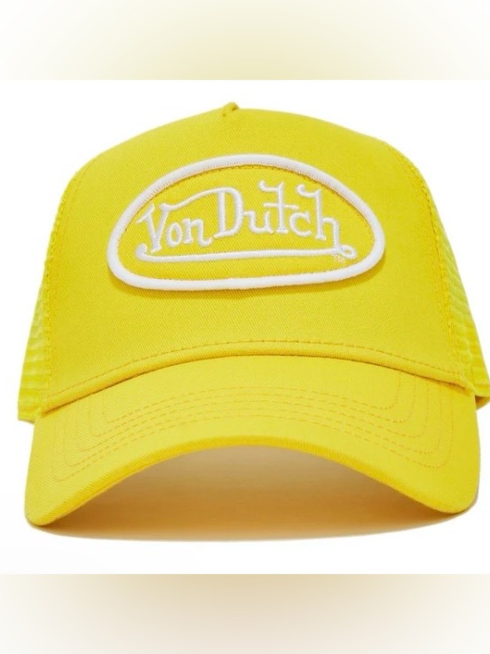 Von Dutch Original Lemon SnapBack Trucker Hat